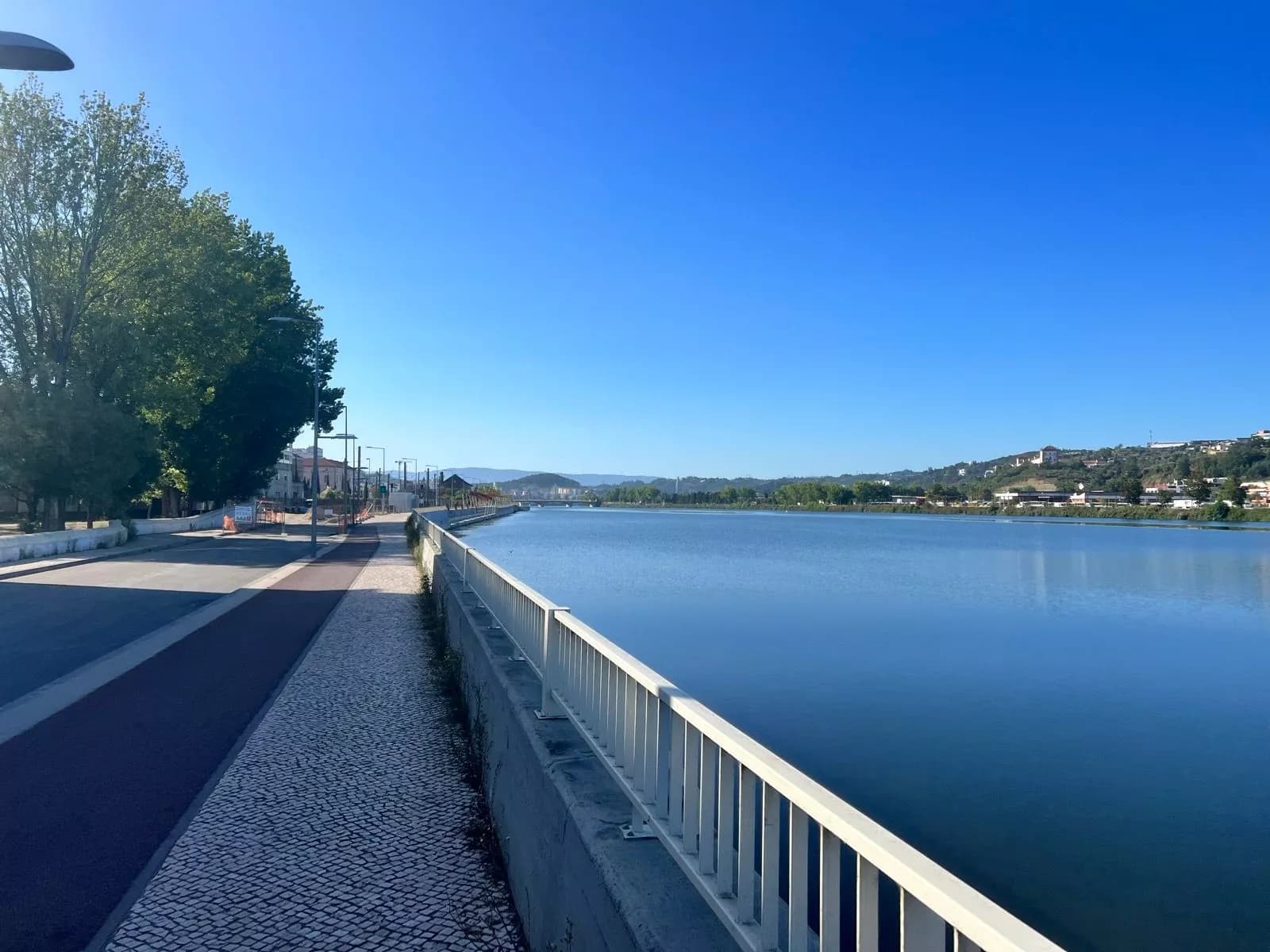 Cycle path near coimbra