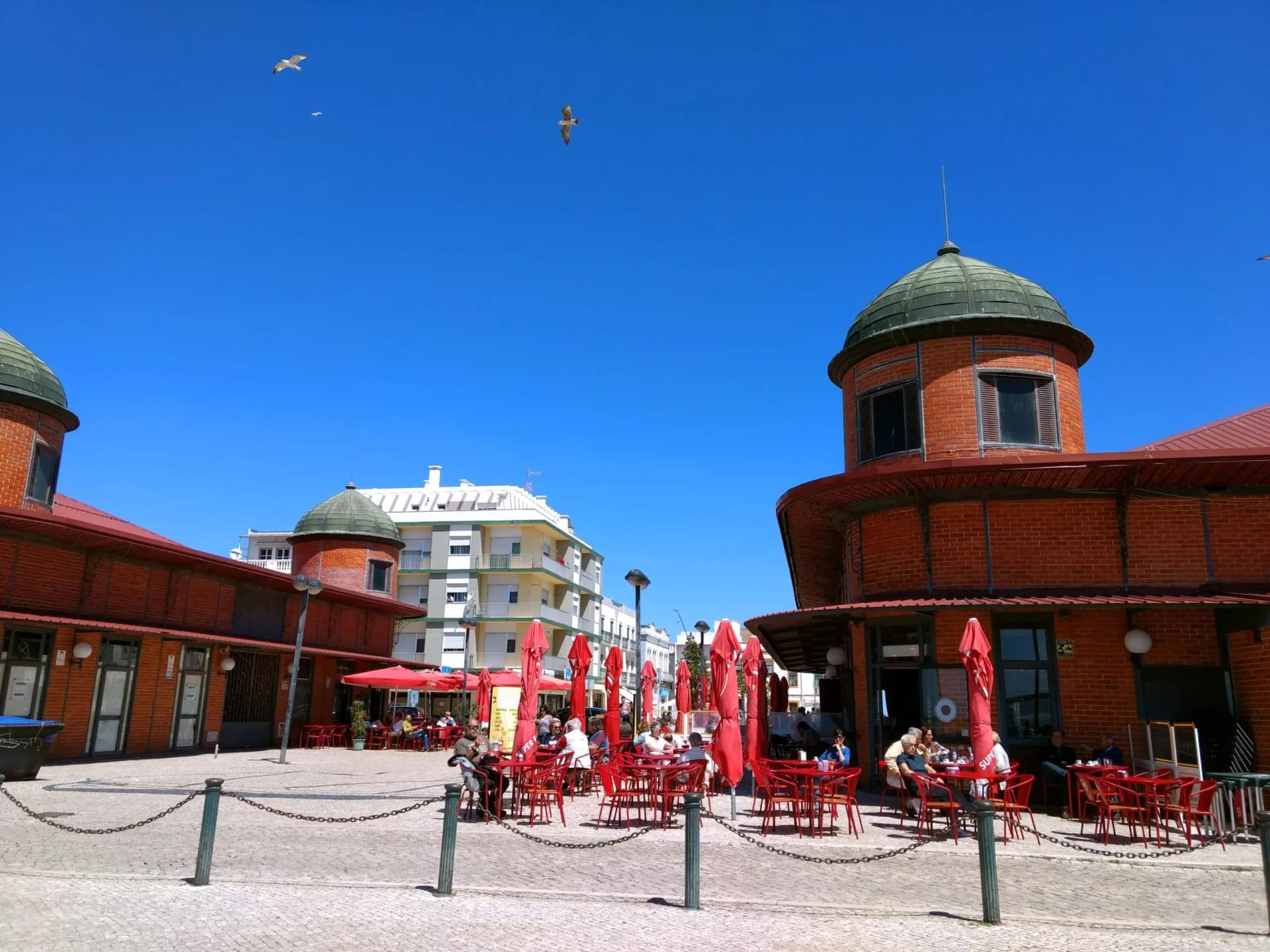 Markthalle von Olhão in Portugal