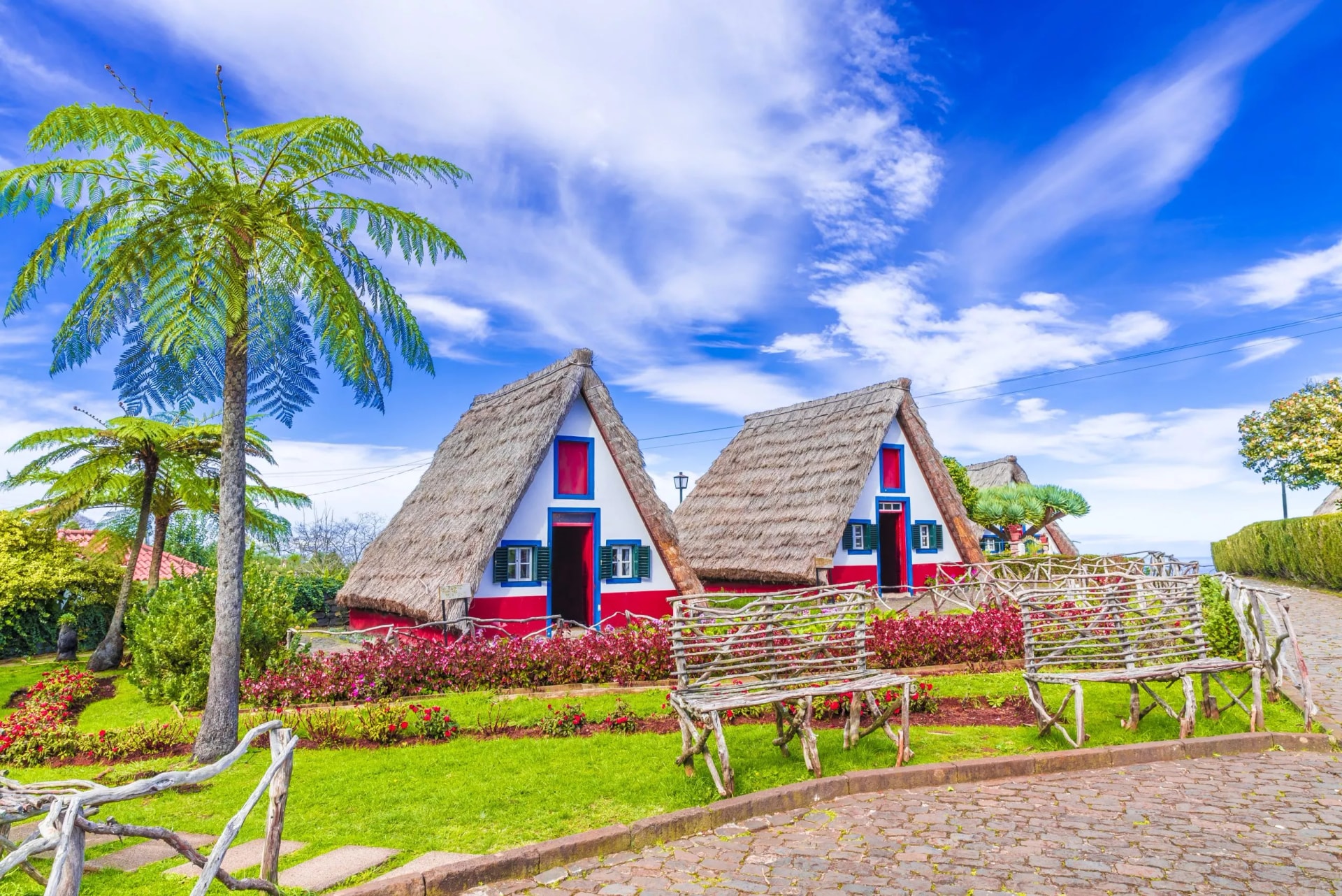 Traditional house in Madeira, Portugal