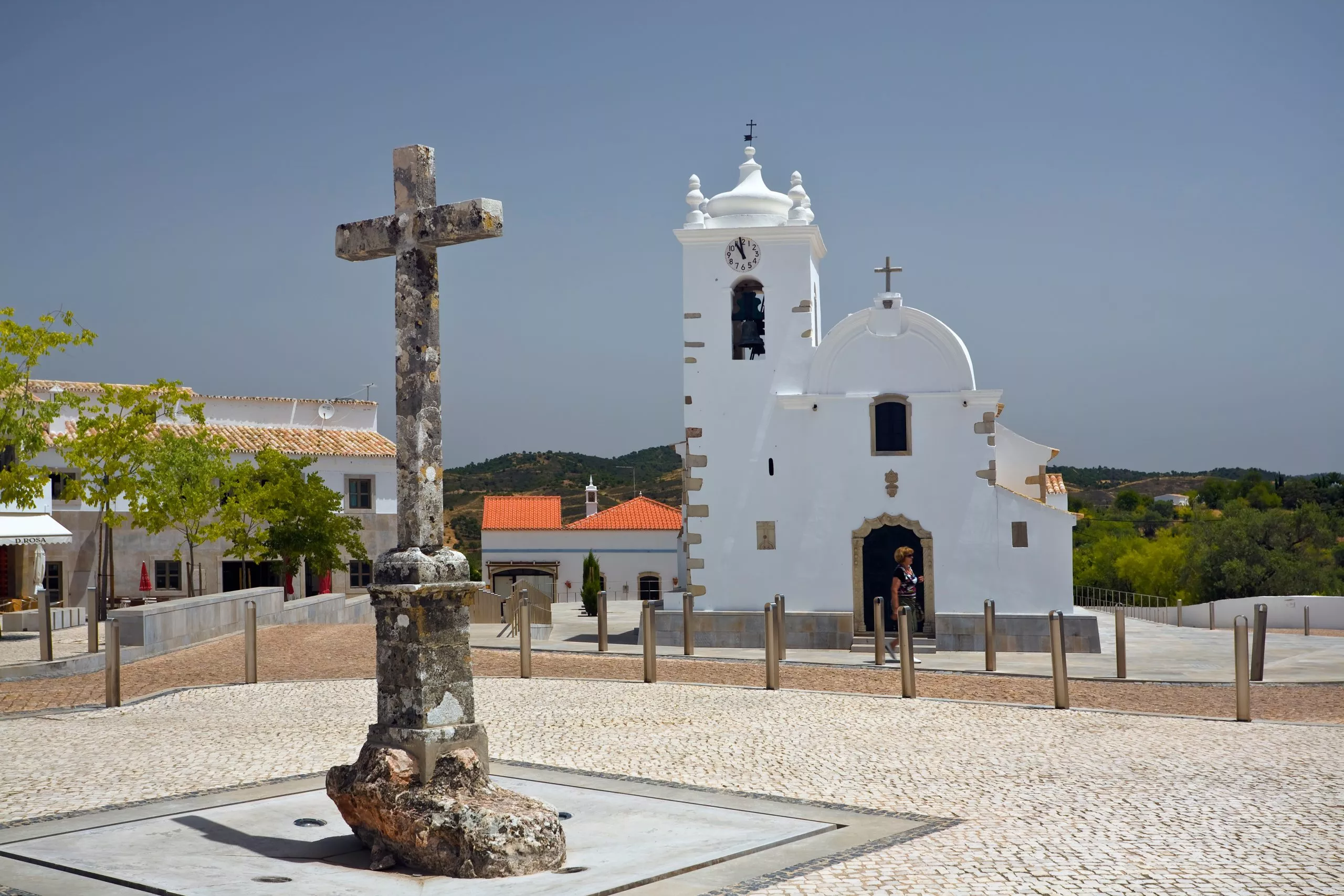 Iglesia en Querença. El Algarve. Portugal