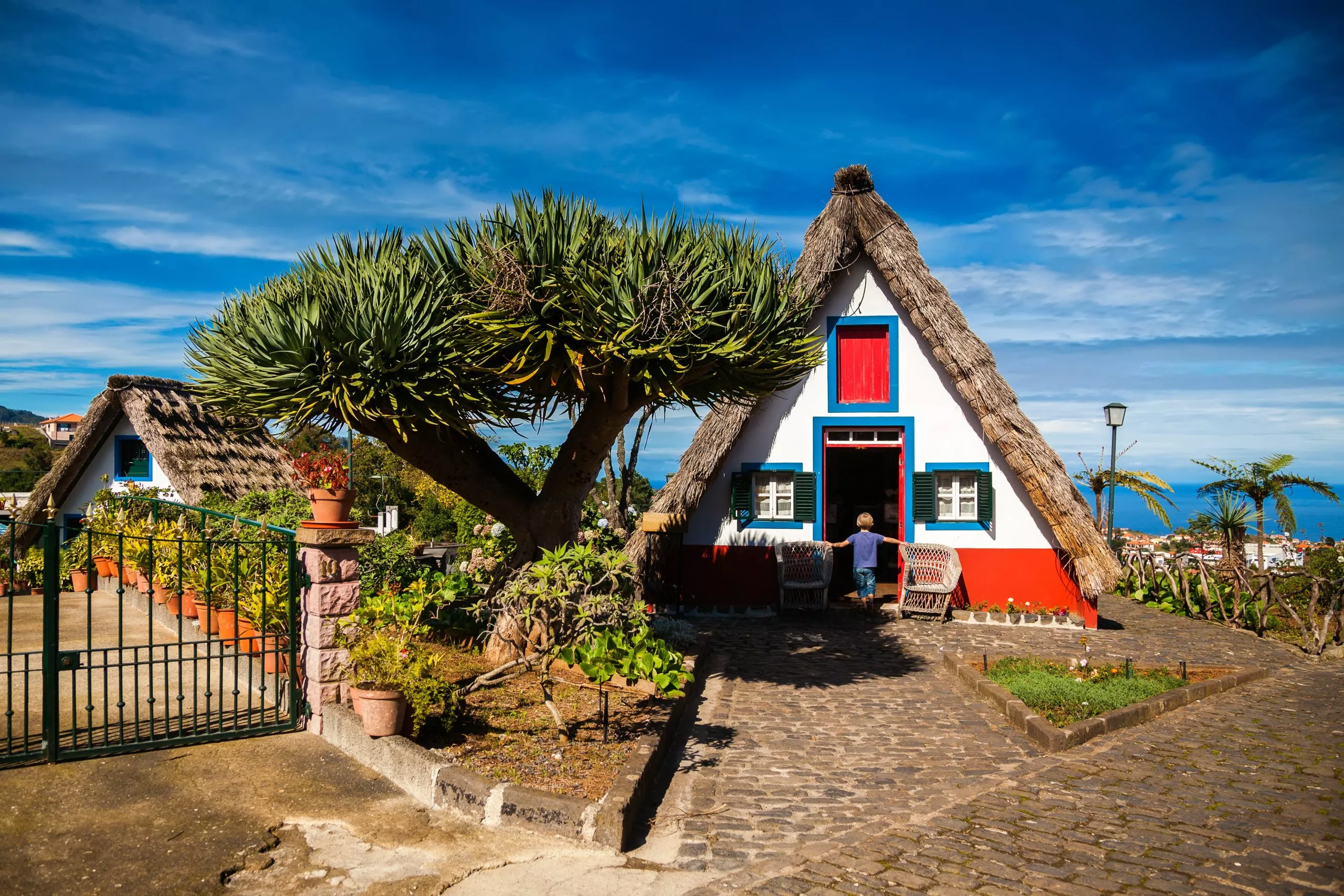 traditional old Madeira house